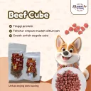 Beef Cube – Snack/Camilan Daging Sapi Lezat dan Sehat untuk Kucing dan Anjing Berbentuk Dadu